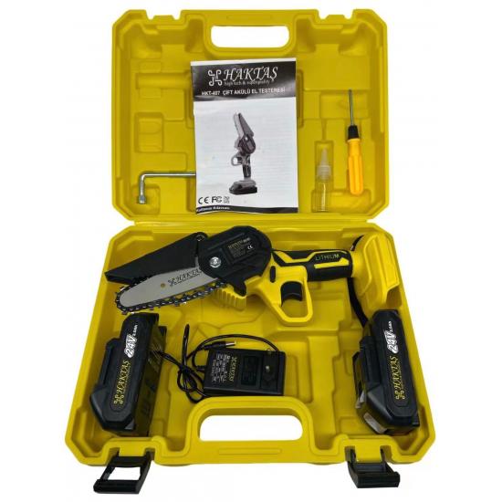 HAKTAŞ AKÜLÜ ZİNCİRLİ TESTERE 4" 10 CM HAKTAŞ AKÜLÜ ZİNCİRLİ TESTERE 4" 10 CM