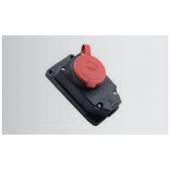 OREL 3X25 KAUÇUK DUVAR PRİZİ KLEMENSLİ