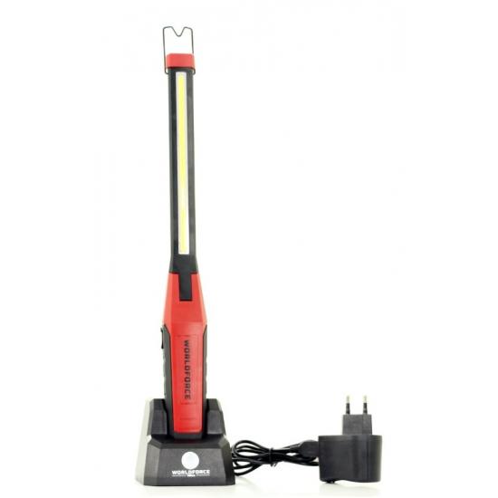 WORLDFORCE Şarjlı El Lambası COB Ledli İnce, Katlanır, Kısma Özellikli, Sehpalı 3.7V 2600mA WORLDFORCE Şarjlı El Lambası COB Ledli İnce, Katlanır, Kısma Özellikli, Sehpalı 3.7V 2600mA