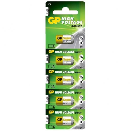 GP 10A ALK. YÜKSEK VOLTAJ 5’Lİ 9V PİL GP 10A ALK. YÜKSEK VOLTAJ 5’Lİ 9V PİL