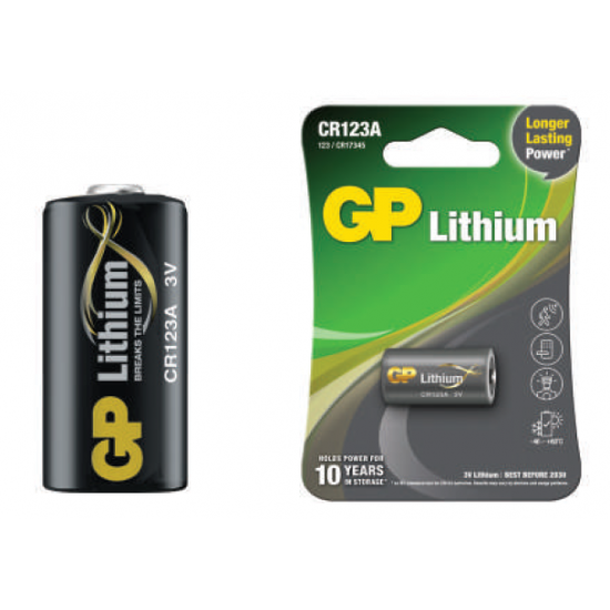 GP LİTYUM FOTOĞRAF MAKİNESİ 123A 3V PİL