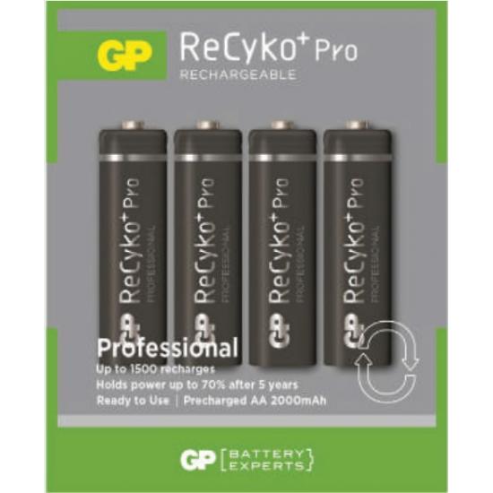 GP RECYKO PRO 4’LÜ 2000 MHA KALEM PİL GP RECYKO PRO 4’LÜ 2000 MHA KALEM PİL