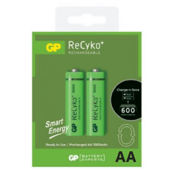 GP RECYKO YEŞİL 2’Lİ 1000 MHA KALEM PİL