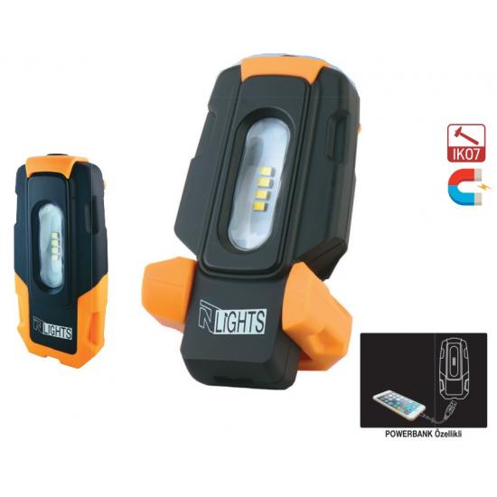 NTLİGHTS 200 lm Ledli Oto Tamir Feneri NTLİGHTS 200 lm Ledli Oto Tamir Feneri