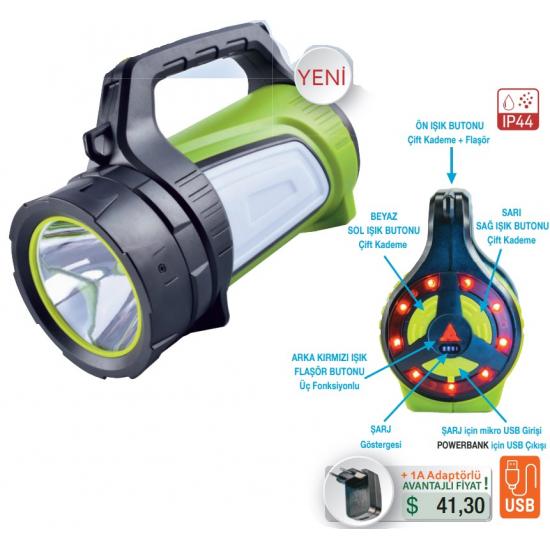 NTLİGHTS 400 lm Ledli El Feneri NTLİGHTS 400 lm Ledli El Feneri