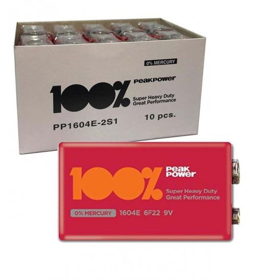 PEAK POWER 1*10’LU 9V PİL