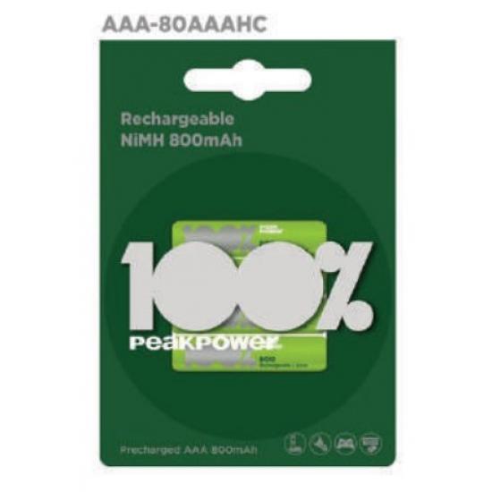 PEAK POWER 4’LÜ 800MHA AAA ŞARJLI PİL PEAK POWER 4’LÜ 800MHA AAA ŞARJLI PİL