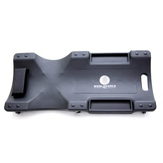WORLDFORCE Araç Altı Yatma Tahtası Plastik 36’’ (910x420x80mm) Siyah