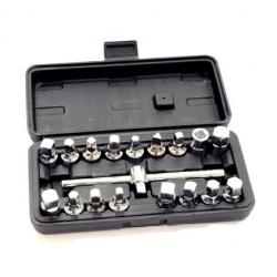 WORLDFORCE Karter Tapa Anahtar Seti 18 Parça 3/8’’ 11374 WORLDFORCE Karter Tapa Anahtar Seti 18 Parça 3/8’’ 11374