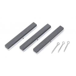 WORLDFORCE Silindir Honlama Yedek Taşı 3 Parça 19-64mm