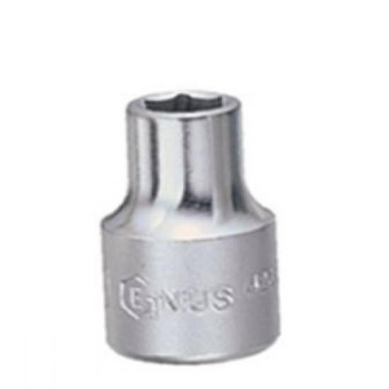GENIUS 1/2" SOKETLİ ALTIKÖŞE KROMAJLI LOKMA KISA GENIUS 1/2" SOKETLİ ALTIKÖŞE KROMAJLI LOKMA KISA