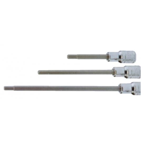 GENIUS KROMAJLI UZUN ALTIKÖŞE LOKMALI ALLEN 1/4" GENIUS KROMAJLI UZUN ALTIKÖŞE LOKMALI ALLEN 1/4"