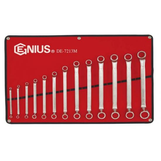 GENIUS YILDIZ ANAHTAR TAKIMI 6-22mm MAT 8 PARÇA DE-7208M 