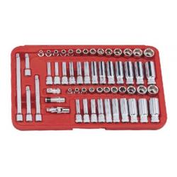 GENIUS ALTIKÖŞE KROMAJLI LOKMA TAKIMI 1/4" 55 PARÇA GS-255MS GENIUS ALTIKÖŞE KROMAJLI LOKMA TAKIMI 1/4" 55 PARÇA GS-255MS