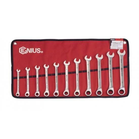 GENIUS CIRCIRLI KOMBİNE ANAHTAR TAKIMI 5/16"-3/4" 8 PARÇA İNÇ  GW-7708S
