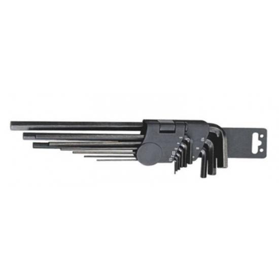 GENIUS UZUN ALLEN ANAHTAR TAKIMI 1,5-10mm 9 PARÇA HK-009ML