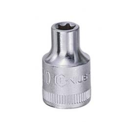 GENIUS KROMAJLI TORX LOKMA 1/4" GENIUS KROMAJLI TORX LOKMA 1/4"