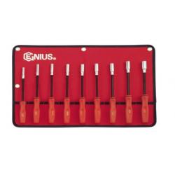 GENIUS LOKMA TORNAVİDA TAKIMI 1/4"-1/2" 6 PARÇA İNÇ NM-006SD GENIUS LOKMA TORNAVİDA TAKIMI 1/4"-1/2" 6 PARÇA İNÇ NM-006SD