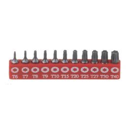 GENIUS TORX BİTS UÇ TAKIMI 1/4"-Arkalı 11 PARÇA SB-711TP GENIUS TORX BİTS UÇ TAKIMI 1/4"-Arkalı 11 PARÇA SB-711TP