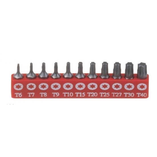 GENIUS TORX BİTS UÇ TAKIMI 1/4"-Arkalı 11 PARÇA SB-711TP GENIUS TORX BİTS UÇ TAKIMI 1/4"-Arkalı 11 PARÇA SB-711TP