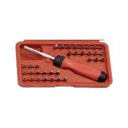 GENIUS BİTS UÇ TAKIMI 1/4"-Arkalı 34 PARÇA SC-234A GENIUS BİTS UÇ TAKIMI 1/4"-Arkalı 34 PARÇA SC-234A