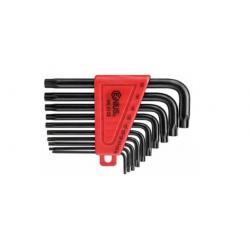 GENIUS TORX ALLEN ANAHTAR TAKIMI T.9-T.50 10 PARÇA SK-010S