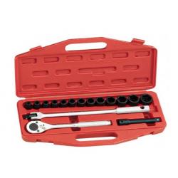 GENIUS HAVALI LOKMA TAKIMI KISA 1/2" 16 PARÇA TF-416M