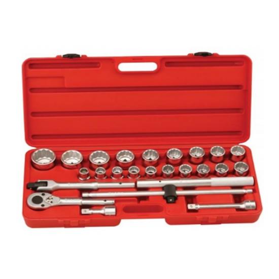 GENIUS YILDIZ KROMAJLI LOKMA TAKIMI KISA 3/4" 17 PARÇA TW-617M GENIUS YILDIZ KROMAJLI LOKMA TAKIMI KISA 3/4" 17 PARÇA TW-617M