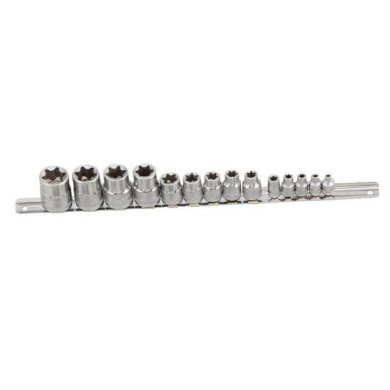 GENIUS KROMAJLI TORX LOKMA TAKIMI 1/4", 3/8", 1/2" 14 PARÇA TX-23414 GENIUS KROMAJLI TORX LOKMA TAKIMI 1/4", 3/8", 1/2" 14 PARÇA TX-23414