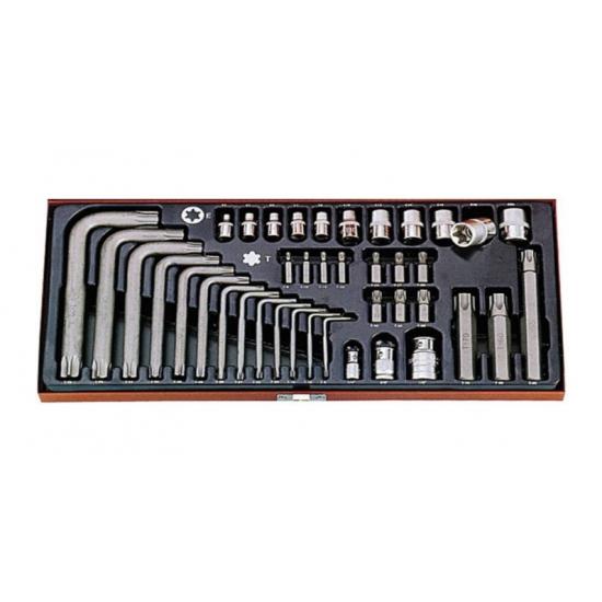 GENIUS KARIŞIK TORX TAKIMLAR 40 PARÇA TX-23440 GENIUS KARIŞIK TORX TAKIMLAR 40 PARÇA TX-23440