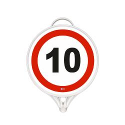 AZAMİ HIZ TABELASI 10 KM TEK TARAFLI 9111