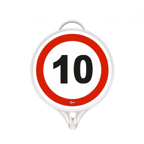AZAMİ HIZ TABELASI 10 KM TEK TARAFLI 9111 AZAMİ HIZ TABELASI 10 KM TEK TARAFLI 9111