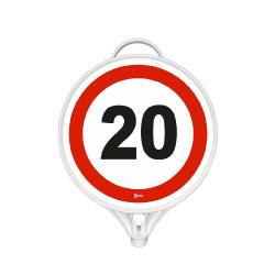 AZAMİ HIZ TABELASI 20 KM TEK TARAFLI 9112