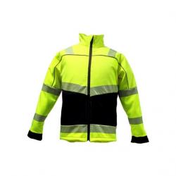 Mont Softshell Sarı-Lacivert
