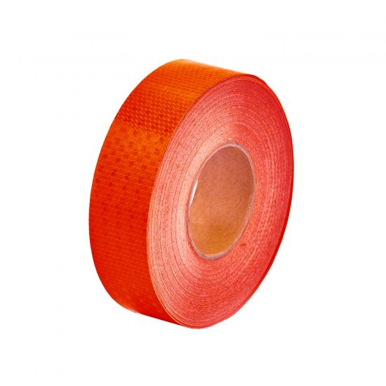 KIRMIZI PETEKLİ REFLEKTİF BANT 5 CM 8406