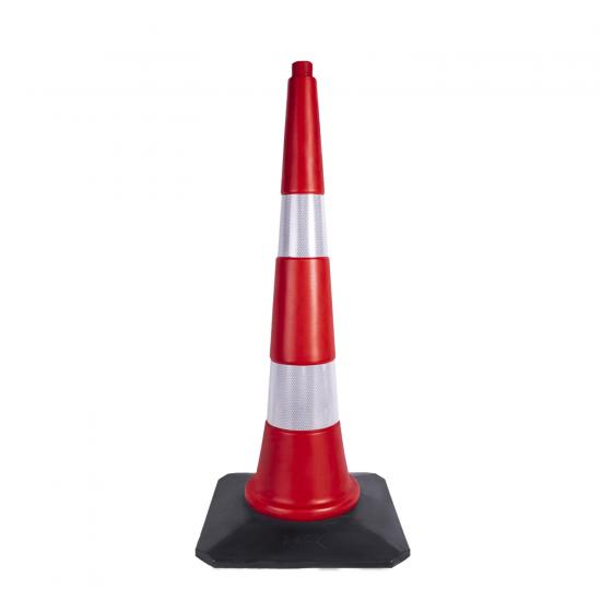 90 CM TRAFİK VE REKLAM KONİSİ (KAUÇUK TABANLI) 3590 90 CM TRAFİK VE REKLAM KONİSİ (KAUÇUK TABANLI) 3590