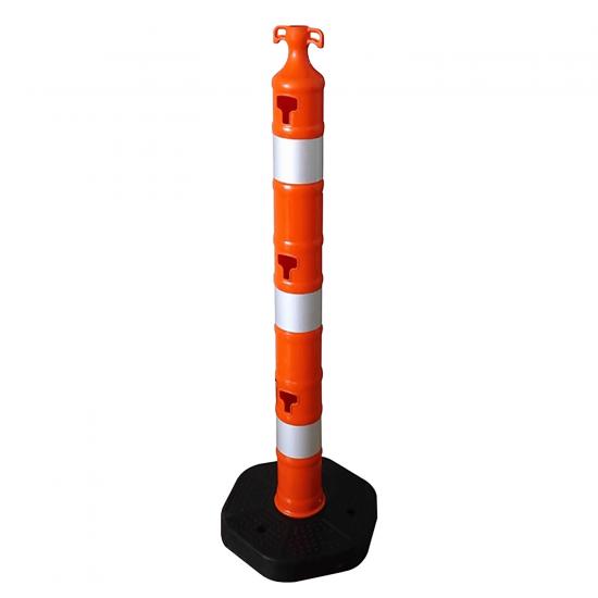 KAUÇUK TABANLI DUBALI UYARI DİKME 110 MM 4115 KAUÇUK TABANLI DUBALI UYARI DİKME 110 MM 4115