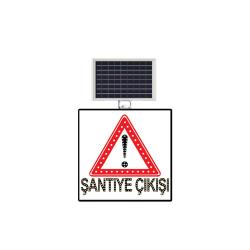 DİKKAT ŞANTİYE ÇIKIŞI LEVHASI 9622 DİKKAT ŞANTİYE ÇIKIŞI LEVHASI 9622