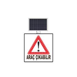 DİKKAT ARAÇ ÇIKABİLİR LEVHASI 9623