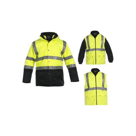 Parka Oxford 5 parça çıkmalı sarı-lacivert PR07 Parka Oxford 5 parça çıkmalı sarı-lacivert PR07