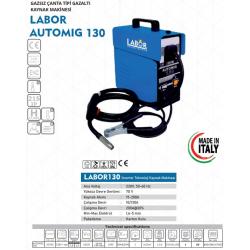 LABOR GAZSIZ ÇANTA TİPİ GAZALTI KAYNAK MAKİNESİ AUTOMIG 130