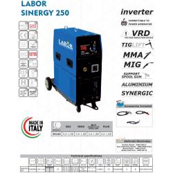 LABOR KAYNAK MAKİNESİ SINERGY 250 LABOR KAYNAK MAKİNESİ SINERGY 250