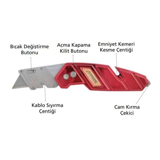 SUPER EXPERT Çok Amaçlı Maket Bıçağı SUPER EXPERT Çok Amaçlı Maket Bıçağı