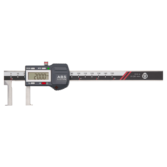 WERKA IP54 Dijital İç Çap Kanal Kumpası 20-150mm/0.58-6 WERKA IP54 Dijital İç Çap Kanal Kumpası 20-150mm/0.58-6