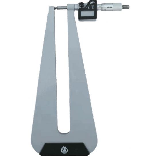 WERKA IP65 Dijital Sac Metal Mikrometresi WERKA IP65 Dijital Sac Metal Mikrometresi