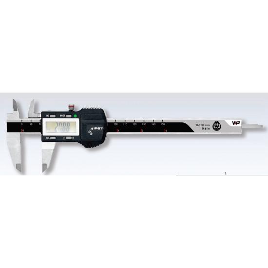 WERKA IP67 Su Geçirmez Tolerans Ayarlı Dijital Kumpas 150mm WERKA IP67 Su Geçirmez Tolerans Ayarlı Dijital Kumpas 150mm