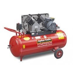 TEK KADEMELİ PİSTONLU KOMPRESÖR 100 LT 230 V AYDIN TRAFO