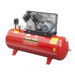 ÇİFT KADEMELİ PİSTONLU KOMPRESÖR 200 LT 230 V 2 HP AYDIN TRAFO