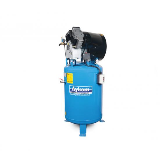 AKUPLE ÇİFT KADEMELİ PİSTONLU KOMPRESÖR 300 LT 380 V 7,5 HP AYDIN TRAFO AKUPLE ÇİFT KADEMELİ PİSTONLU KOMPRESÖR 300 LT 380 V 7,5 HP AYDIN TRAFO