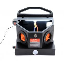 WORLDFORCE Kumlama Makinesi Mini 12 Lbs Kabinli 11445 WORLDFORCE Kumlama Makinesi Mini 12 Lbs Kabinli 11445